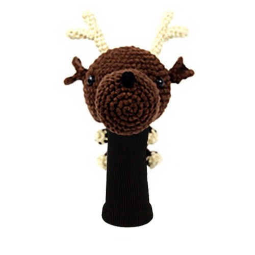 Reindeer Golf Driver Head Cover